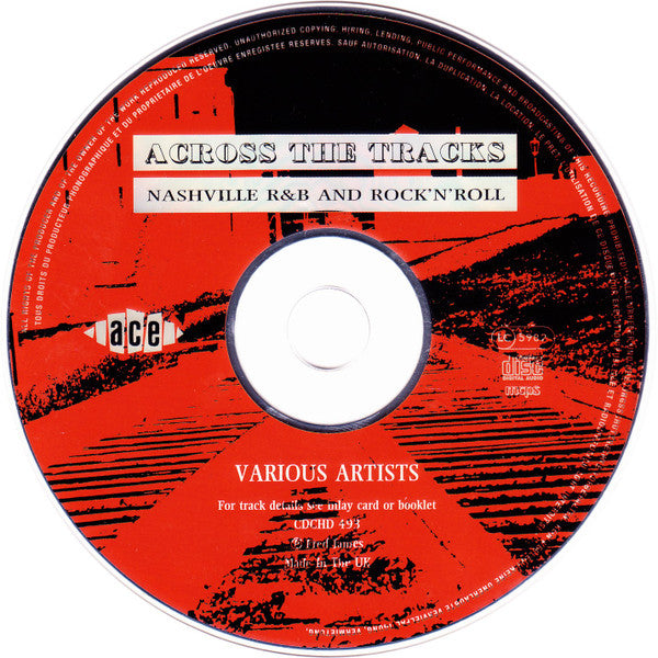 Various : Across The Tracks: Nashville R&B And Rock 'N' Roll (CD, Comp)