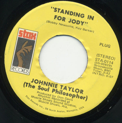 Johnnie Taylor : Standing In For Jody (7", Single, Son)