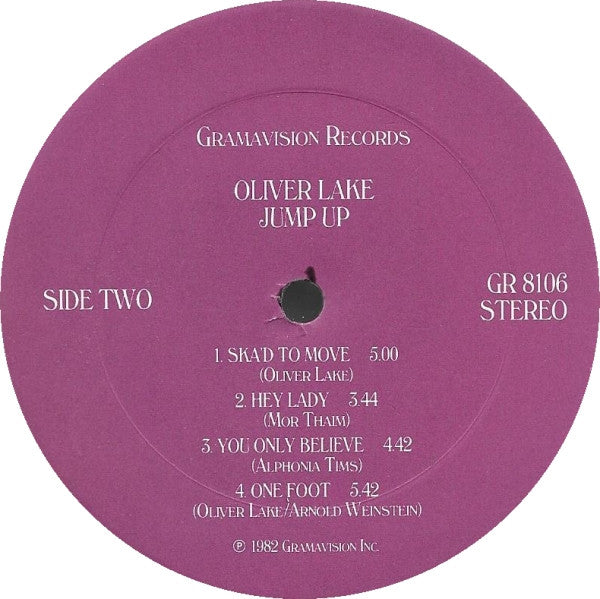Oliver Lake : Jump Up (LP, Album)
