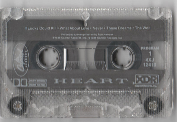 Heart : Heart (Cass, Album, Dol)