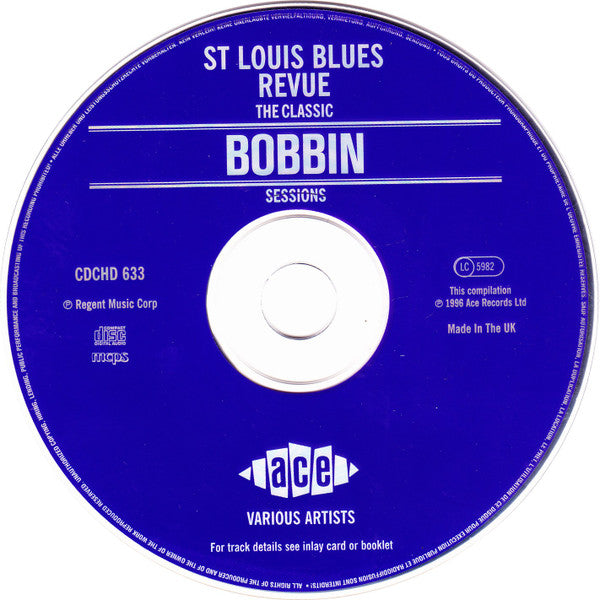 Various : St. Louis Blues Revue - The Classic Bobbin Sessions (CD, Comp)