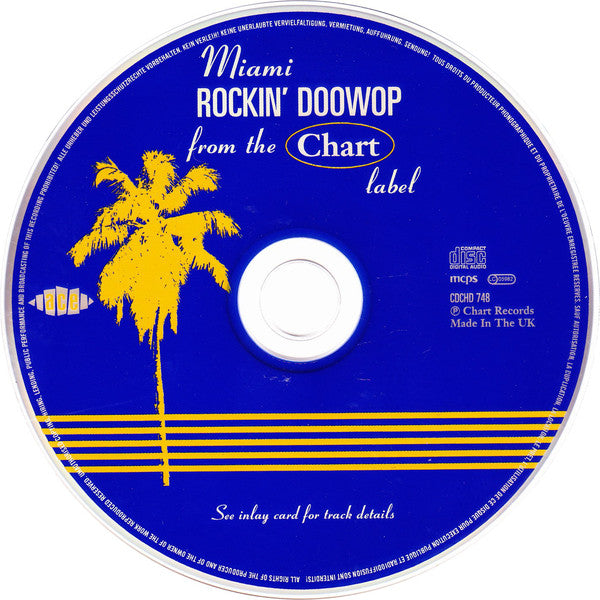 Various : Miami Rockin' Doowop From The Chart Label (CD, Comp)