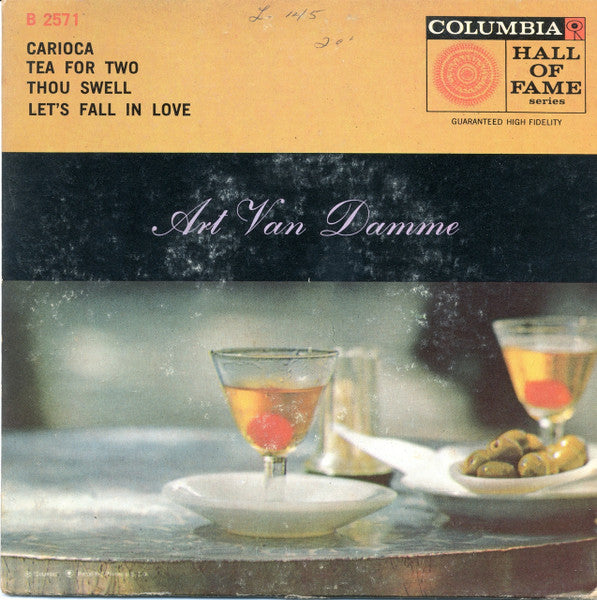 The Art Van Damme Quintet : Art Van Damme (7", EP, Styrene)