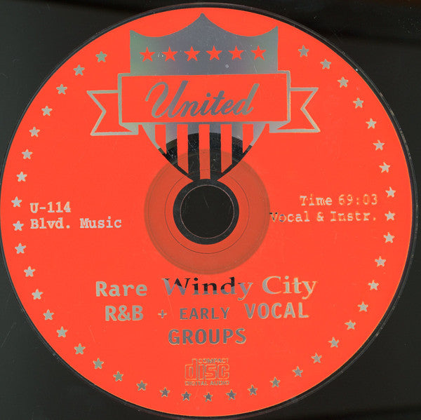 Various : Rare Windy City R&B Early Vocal Groups Volume 3 (CD, Comp, Unofficial)