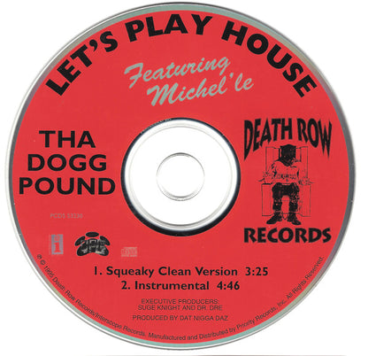 Tha Dogg Pound Featuring Michel'le : Let's Play House (CD, Single)