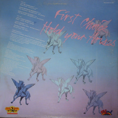 First Choice : Hold Your Horses (LP, Album, P/Mixed, Promo)