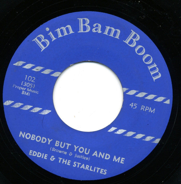 Eddie & The Starlites : Three Steps To Go / Nobody But You And Me (7", Single)