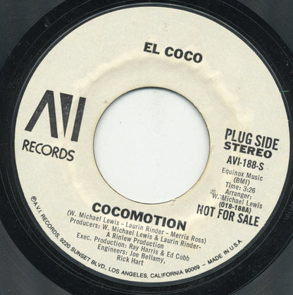 El Coco : Cocomotion (7", Single, Promo, Styrene)