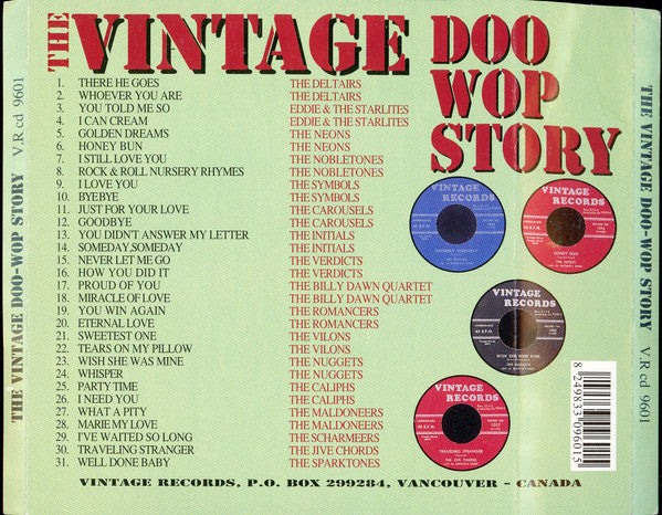 Various : The Vintage Doo Wop Story (CD, Comp)