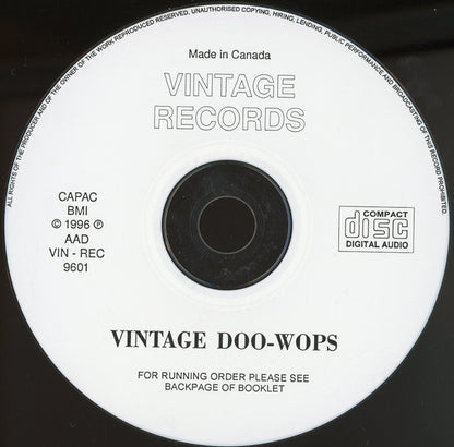 Various : The Vintage Doo Wop Story (CD, Comp)