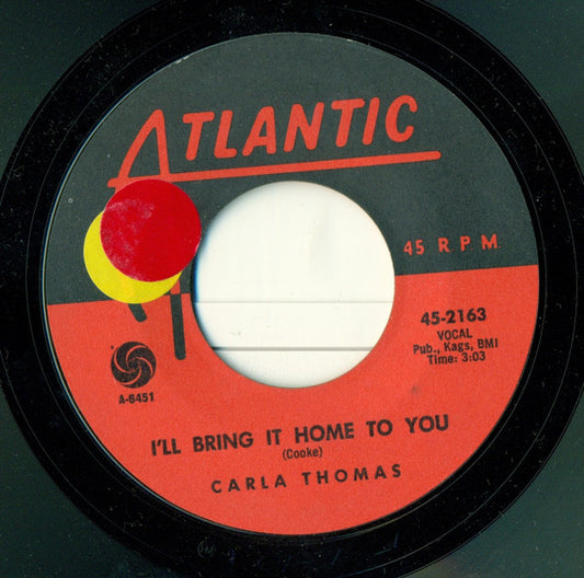Carla Thomas : I Can't Take It (7", Single, Styrene)