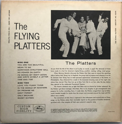 The Platters : The Flying Platters (LP, Album, Mono, Ind)