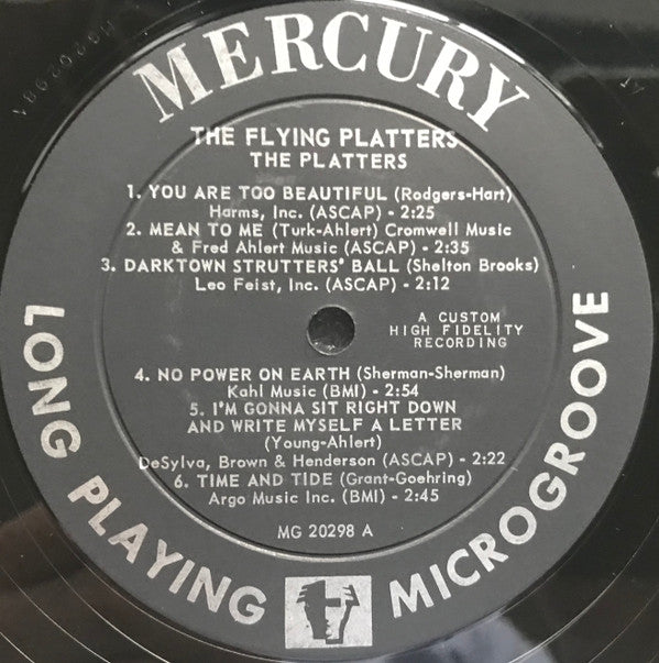 The Platters : The Flying Platters (LP, Album, Mono, Ind)