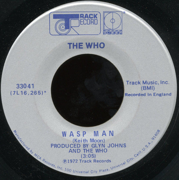 The Who : The Relay (7", Single, Glo)