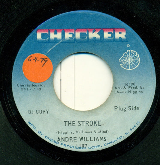 Andre Williams (2) :  The Stroke / Humpin', Bumpin' And Thumping (7", Single, Promo)