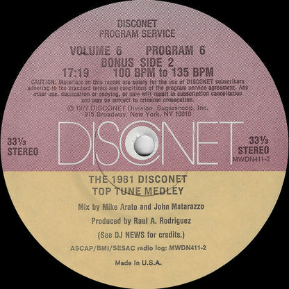 Various : Volume 6 Program 6 (2x12", P/Mixed)