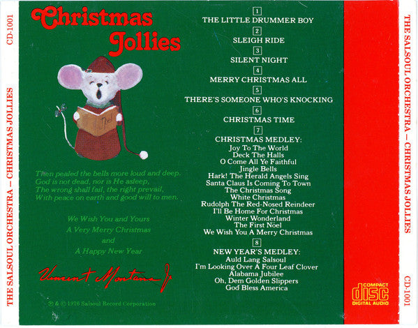 The Salsoul Orchestra : Christmas Jollies (CD, Album, RE)