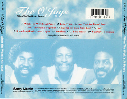 The O'Jays : When The World's At Peace (CD, Comp)