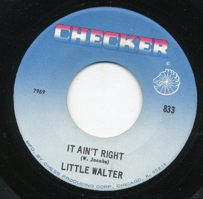 Little Walter & His Jukes : Who / It Ain't Right (7", Single, M/Print, RE)