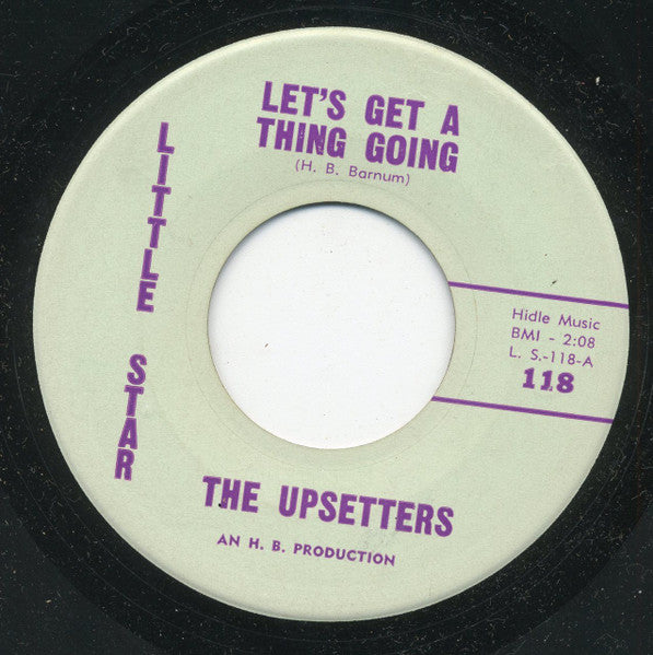 The Upsetters (2) : Tater Machine (7", Single)