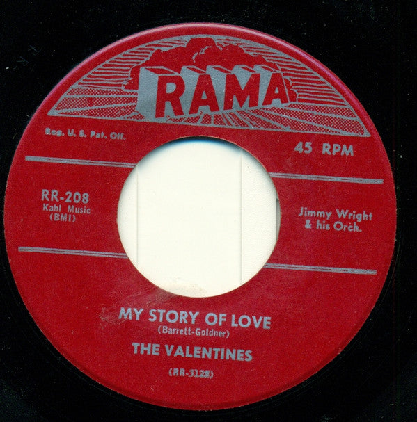 The Valentines : Nature's Creation / My Story Of Love (7", Single)