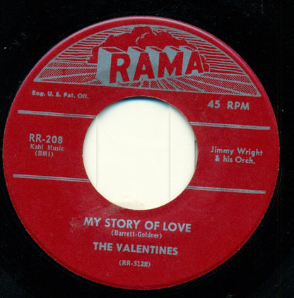 The Valentines : Nature's Creation / My Story Of Love (7", Single)