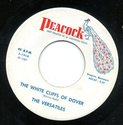 The Versatiles (11) : Just Words / The White Cliffs Of Dover (7", Single)