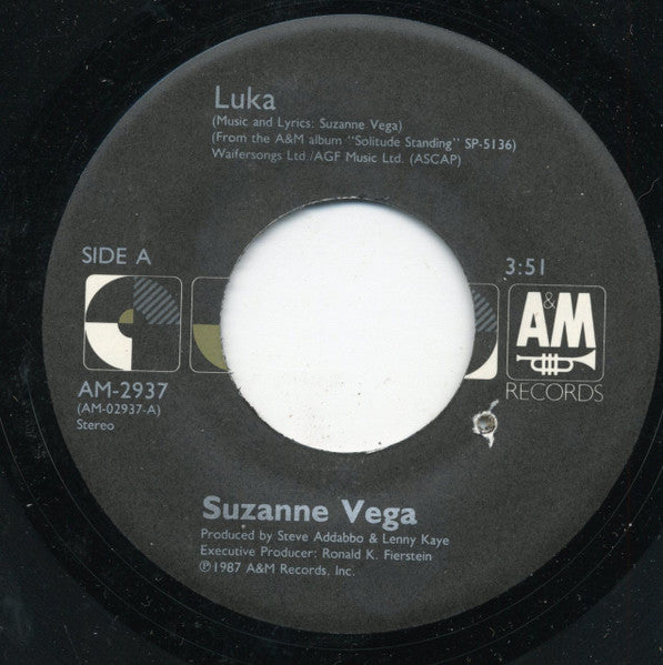 Suzanne Vega : Luka (7", Single, Pre)