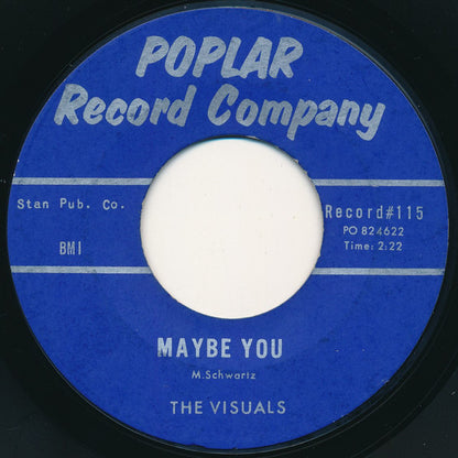 The Visuals : The Submarine Race / Maybe You (7", Single, Styrene)
