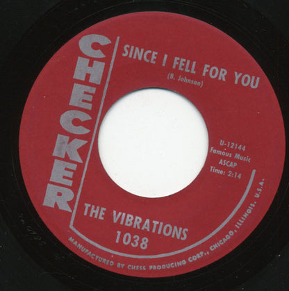 The Vibrations : Since I Fell For You / May The Best Man Win (7", Single)