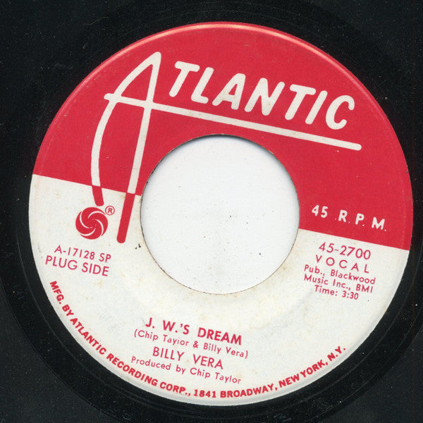 Billy Vera : I've Never Been Loved (Like This Before) (7", Single, Promo, SP-)