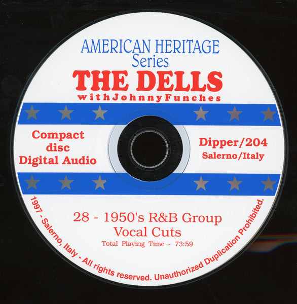 The Dells : The "Mighty" Dells w/ Johnny Funches (CD, Comp, Mono)