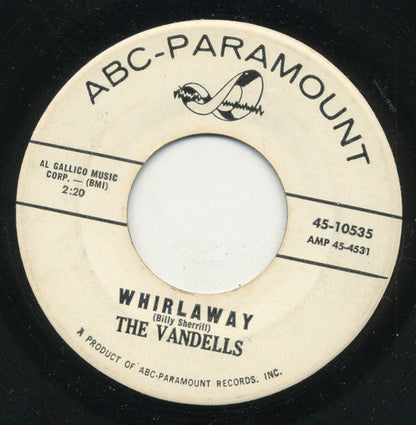 The Vandells (4) : Whirlaway / Torch (7", Single)