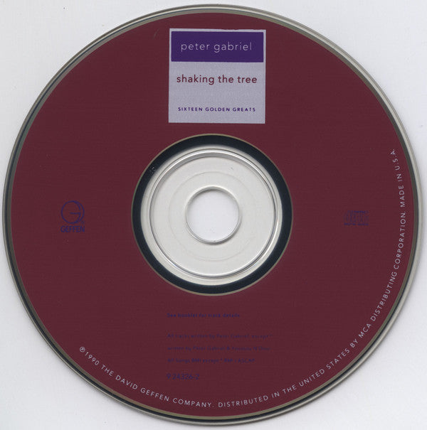 Peter Gabriel : Shaking The Tree (Sixteen Golden Greats) (CD, Comp, RE, RP, JVC)