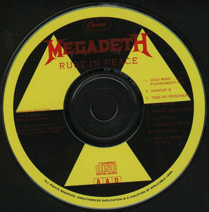 Megadeth : Rust In Peace (CD, Album)