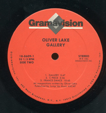 Oliver Lake : Gallery (LP, Album)