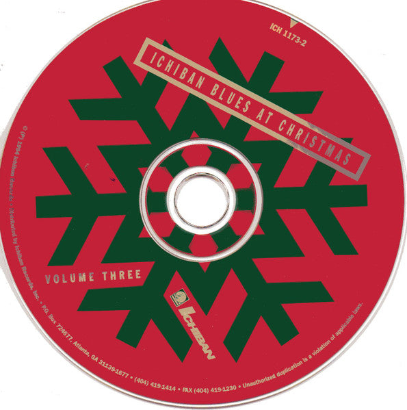 Various : Ichiban Blues At Christmas (Volume Three) (CD, Comp)
