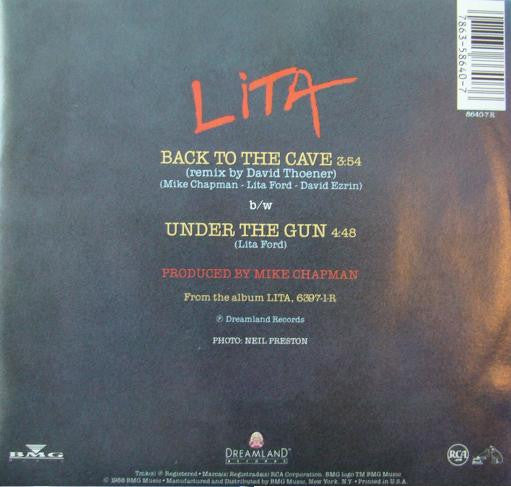 Lita Ford : Back To The Cave (7", Single)