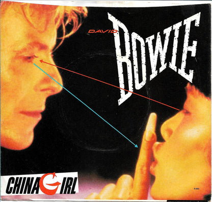 David Bowie : China Girl (7", Single, Win)