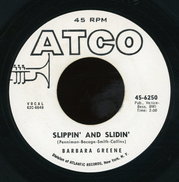 Barbara Greene (2) : Slippin' And Slidin' (7")