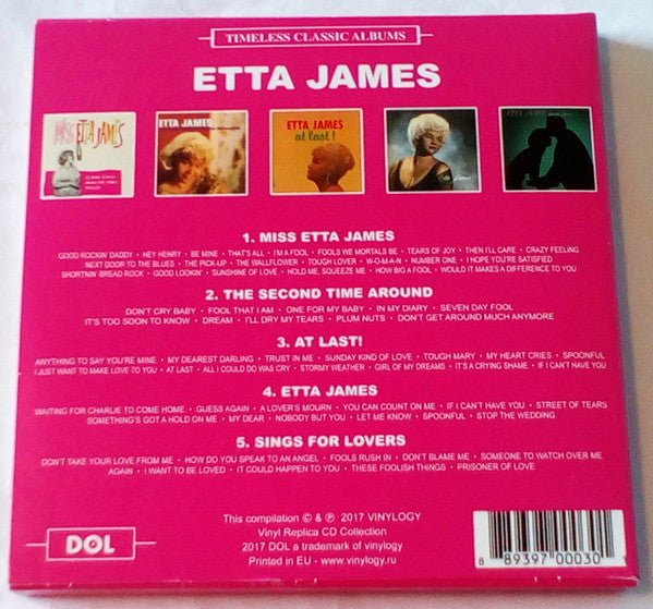 Etta James : Timeless Classic Albums (CD, Album, RE + CD, Album, RE + CD, Album, RE + CD)