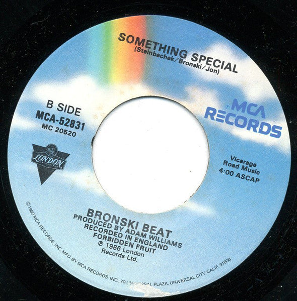 Bronski Beat : C'mon! C'mon! (7", Single)