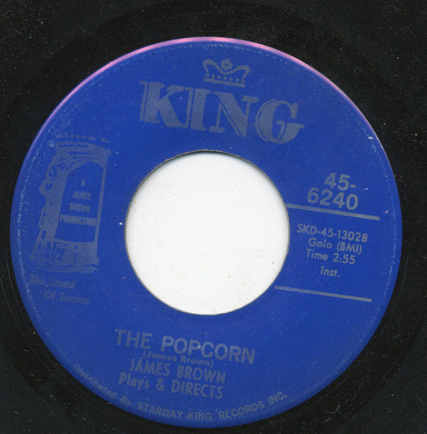 James Brown : The Popcorn / The Chicken (7", Single)