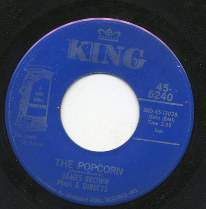 James Brown : The Popcorn / The Chicken (7", Single)