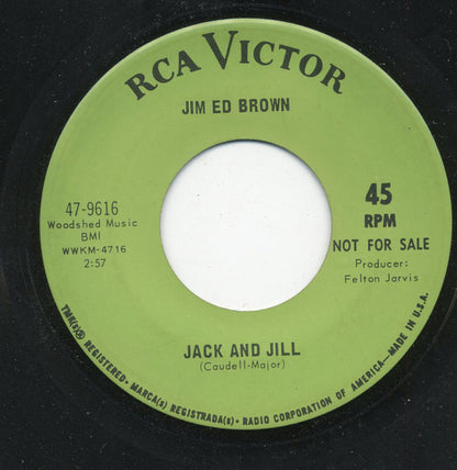 Jim Ed Brown : Honky Tonkin' (7", Single, Promo)