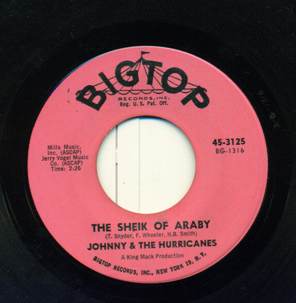 Johnny And The Hurricanes : Minnesota Fats (7", Single)