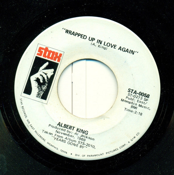 Albert King : Cockroach / Wrapped Up In Love Again (7", Single)