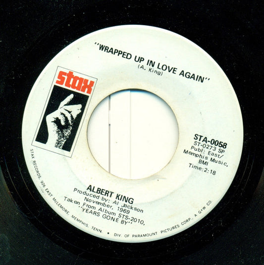 Albert King : Cockroach / Wrapped Up In Love Again (7", Single)