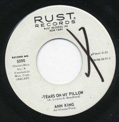 Annette King : Ooba Dooba Doo / Tears On My Pillow  (7", Single)