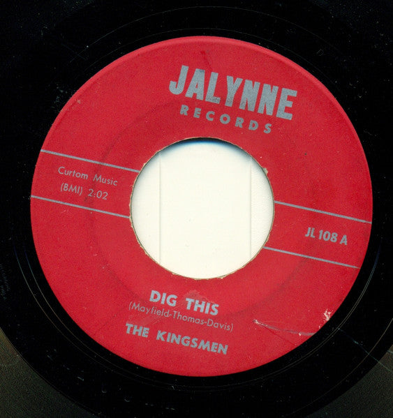 The Kingsmen (15) : Dig This / Lady's Choice (7")